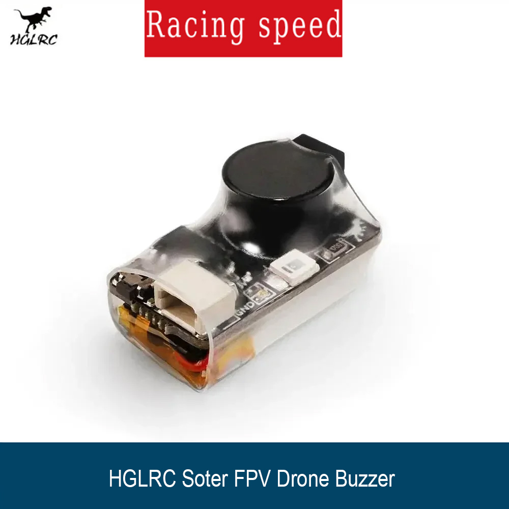 Drone Buzzer - Ультракомпактный зуммер 100 дБ с LED-индикатором