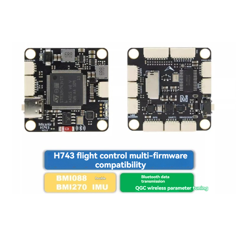 Drone Flight Controller - Контроллер полета MicoAir743 V2, двойной IMU,