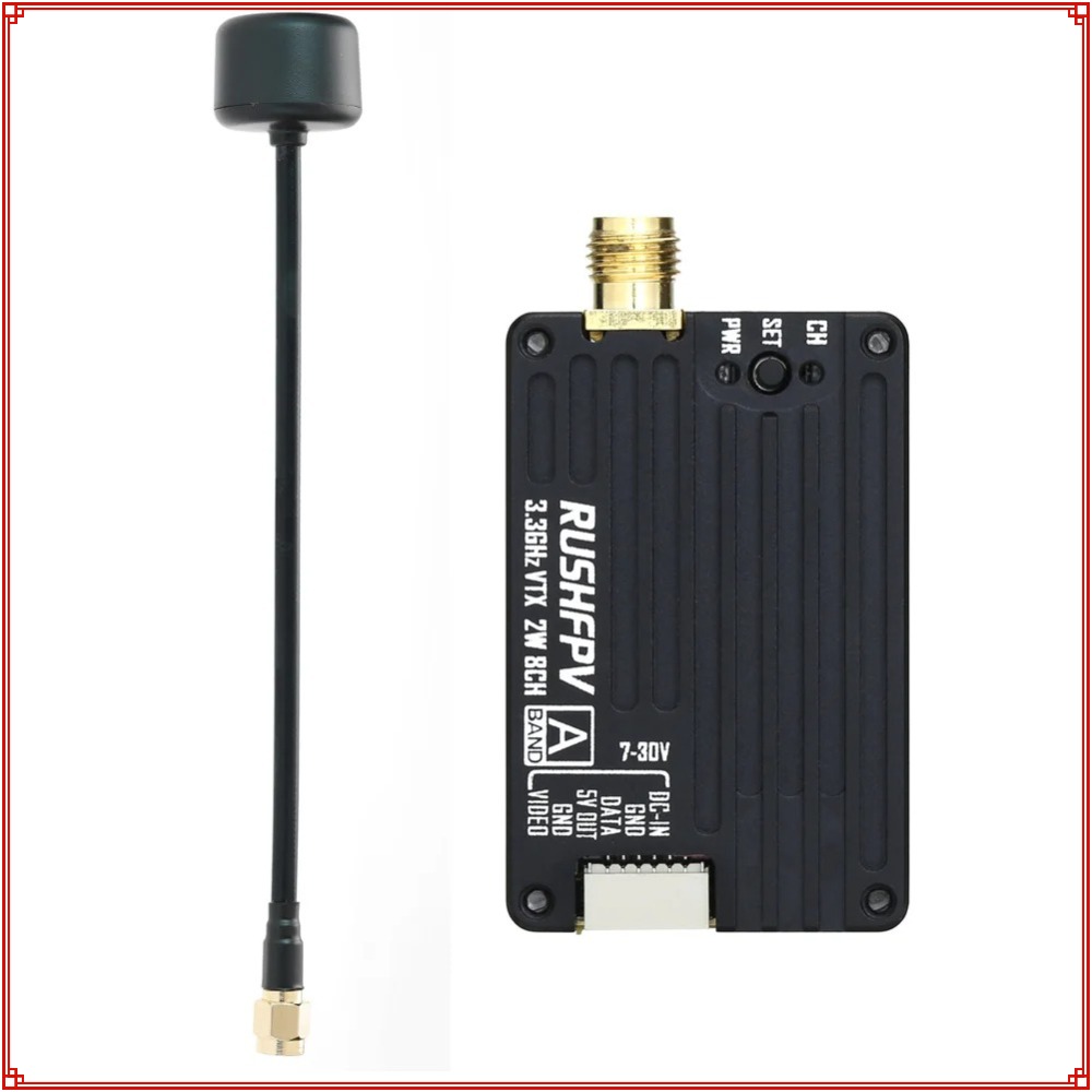 Drone Antenna - Новый передатчик RUSHFPV 3.3G 2W VTX