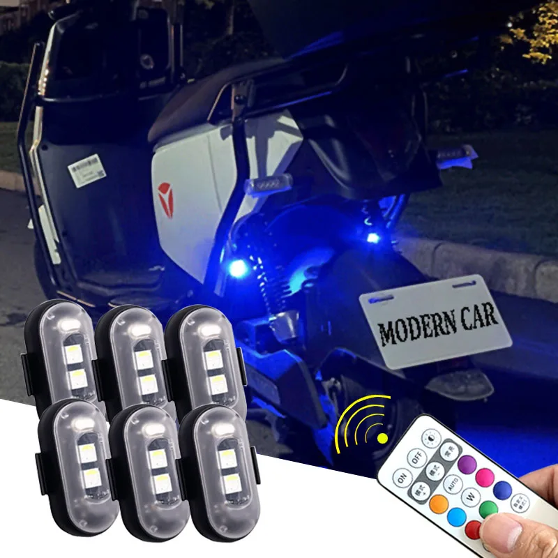Drone Led Light - Беспроводной стробоскоп с дистанционным управлением, 2/4/8