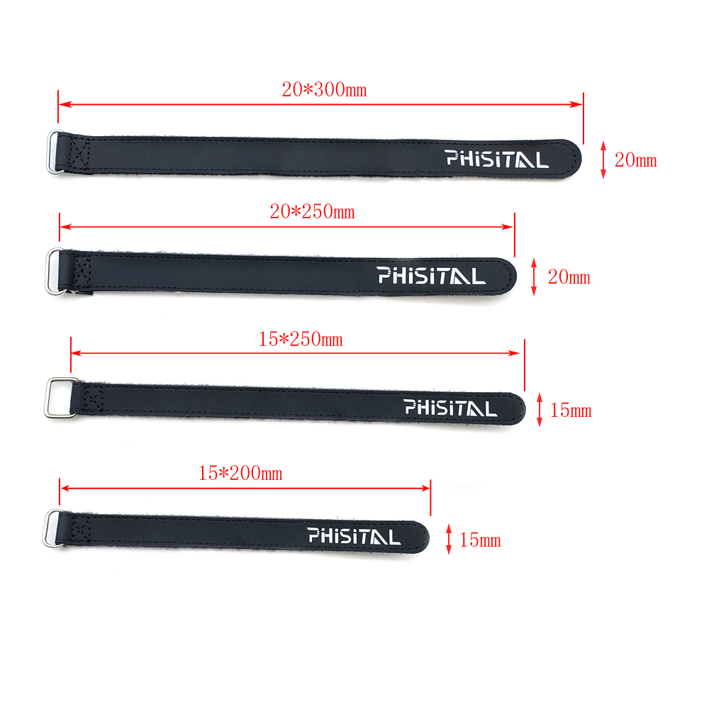 Drone Battery Strap - Ремешок для крепления аккумулятора FPV-дрона, суперпрочная