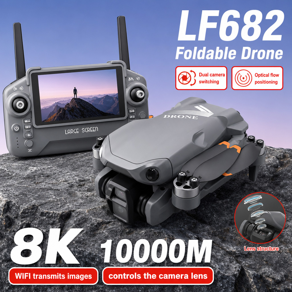Drone Gimbal - Дрон для аэрофотосъемки LF682 с двумя