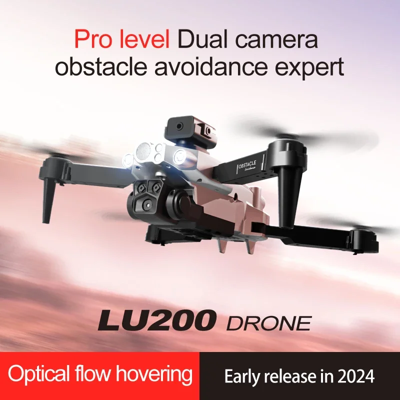 Drone Gps Mount - LU200 8K GPS Дрон Тройная камера