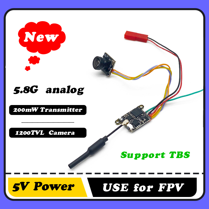 Drone Frame - SLONWAKE 5,8G 1200TVL FPV камера VTX