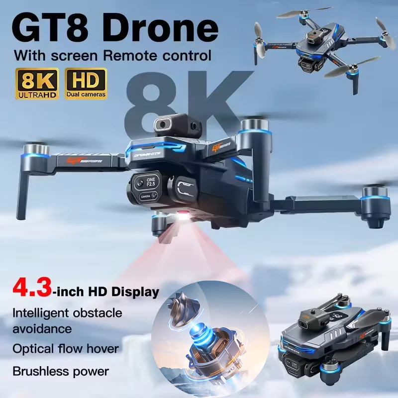 Drone Gimbal - Одобренный ANATEL Горячая НОВИНКА: Дрон 4K