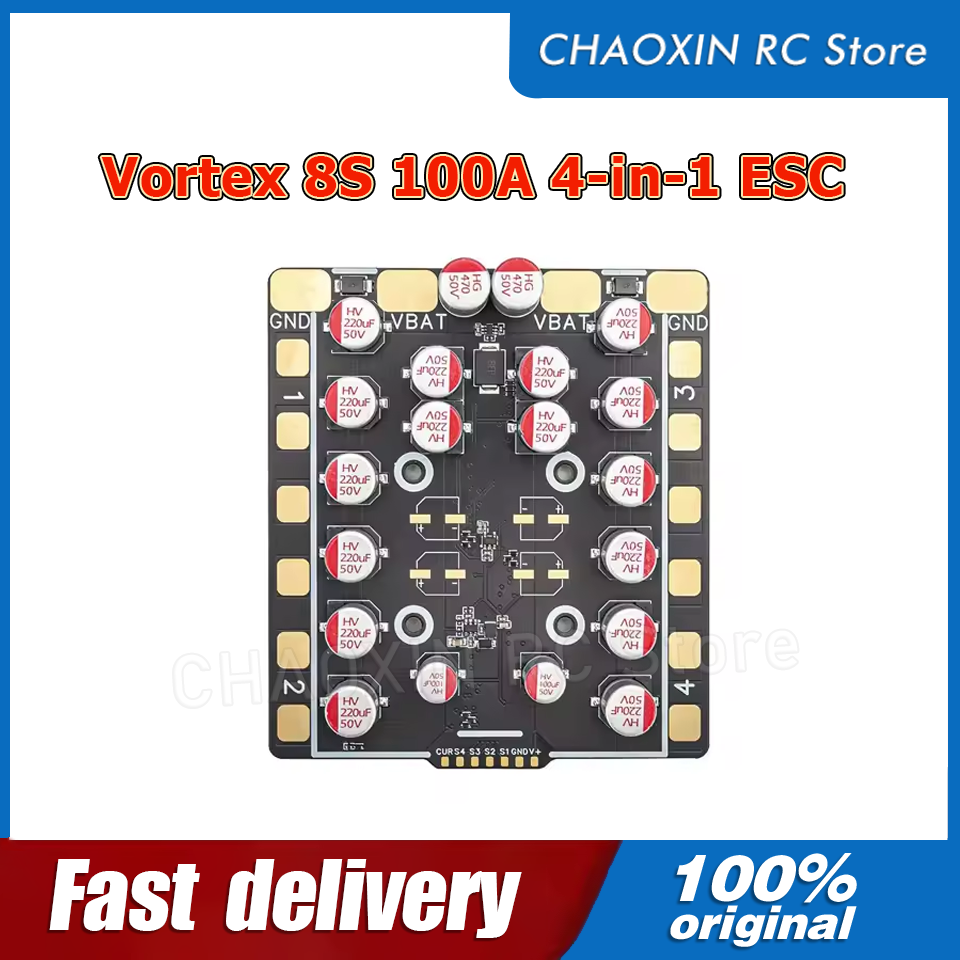 Vortex 8S 100A 4-в-1 ESC BLS B – обзор и цена Drone Esc