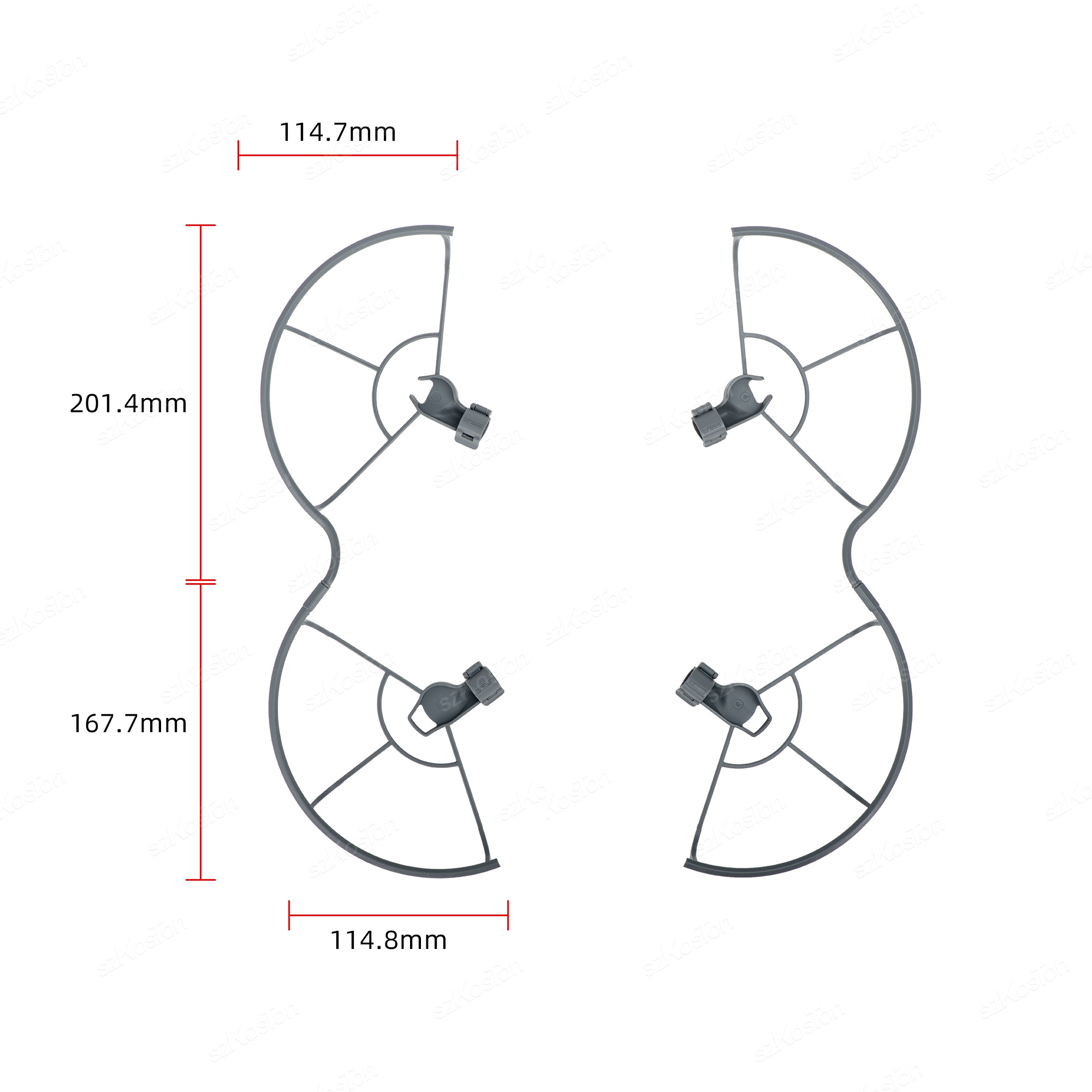Защита пропеллера для DJI Mini – обзор и цена Drone Propeller Guard