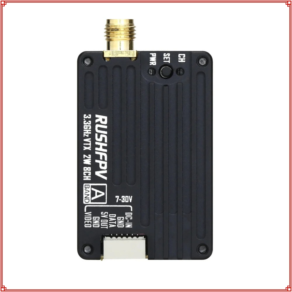 Новый передатчик RUSHFPV 3.3G  – обзор и цена Drone Antenna
