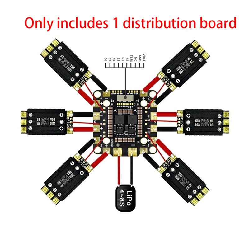 【CYBER MONDAY】1 шт. PDB600A 8S – обзор и цена Drone Power Distribution Board