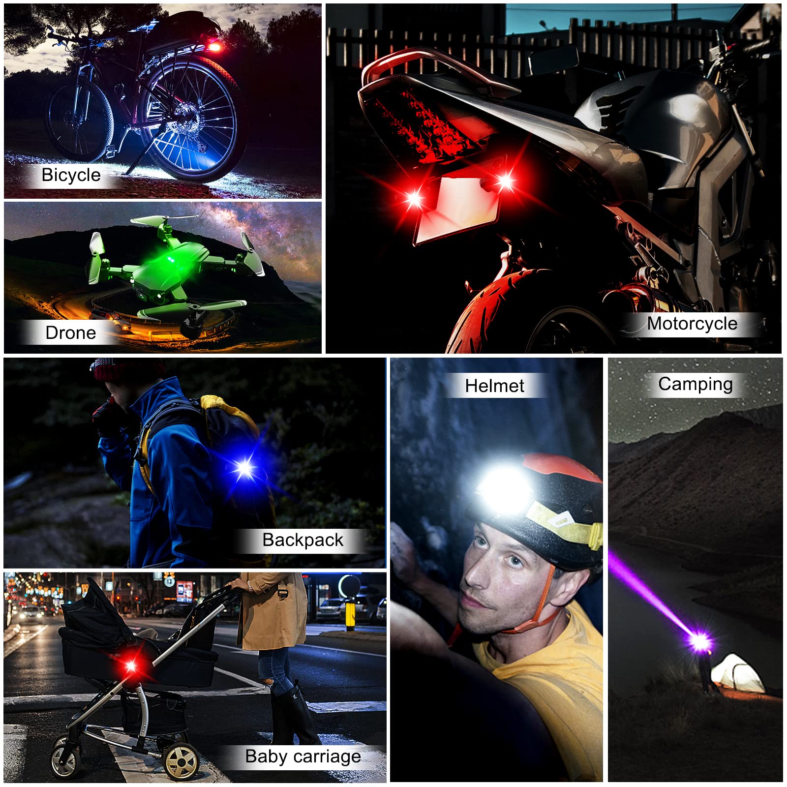 Мотоциклетные фонари, стробоск – обзор и цена Drone Led Light