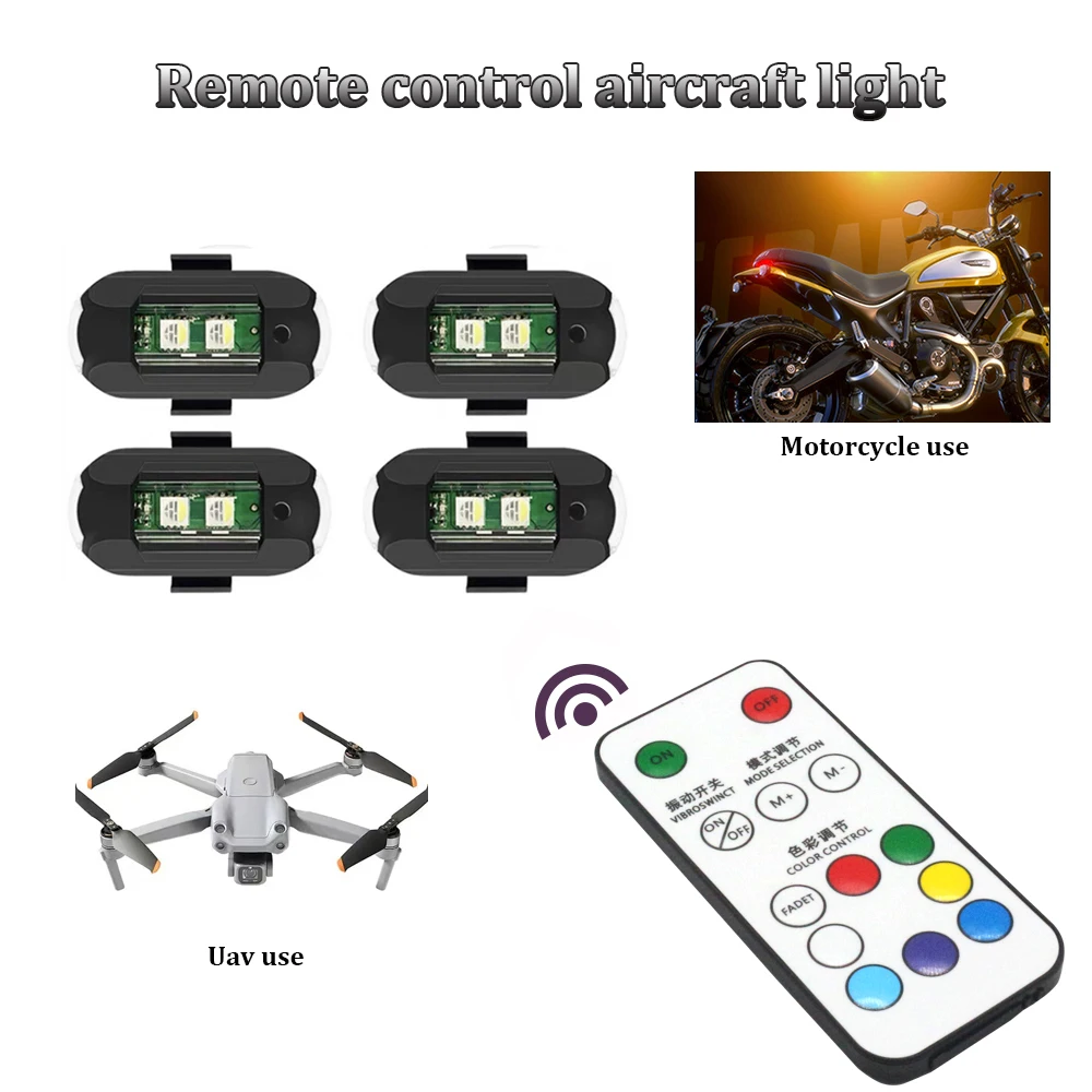 1 шт., дистанционная Светодиод – обзор и цена Drone Led Light