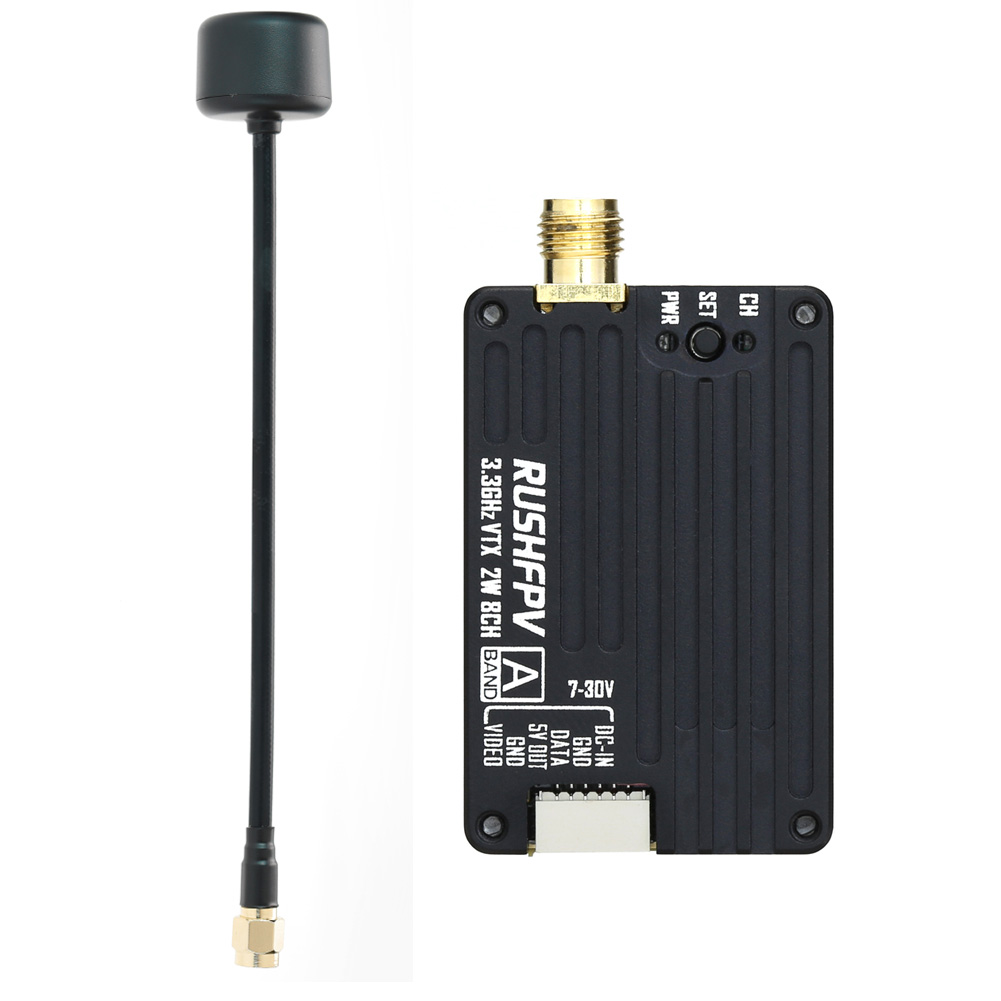 RUSHFPV 3.3G 2W VTX Передатчик – обзор и цена Drone Antenna