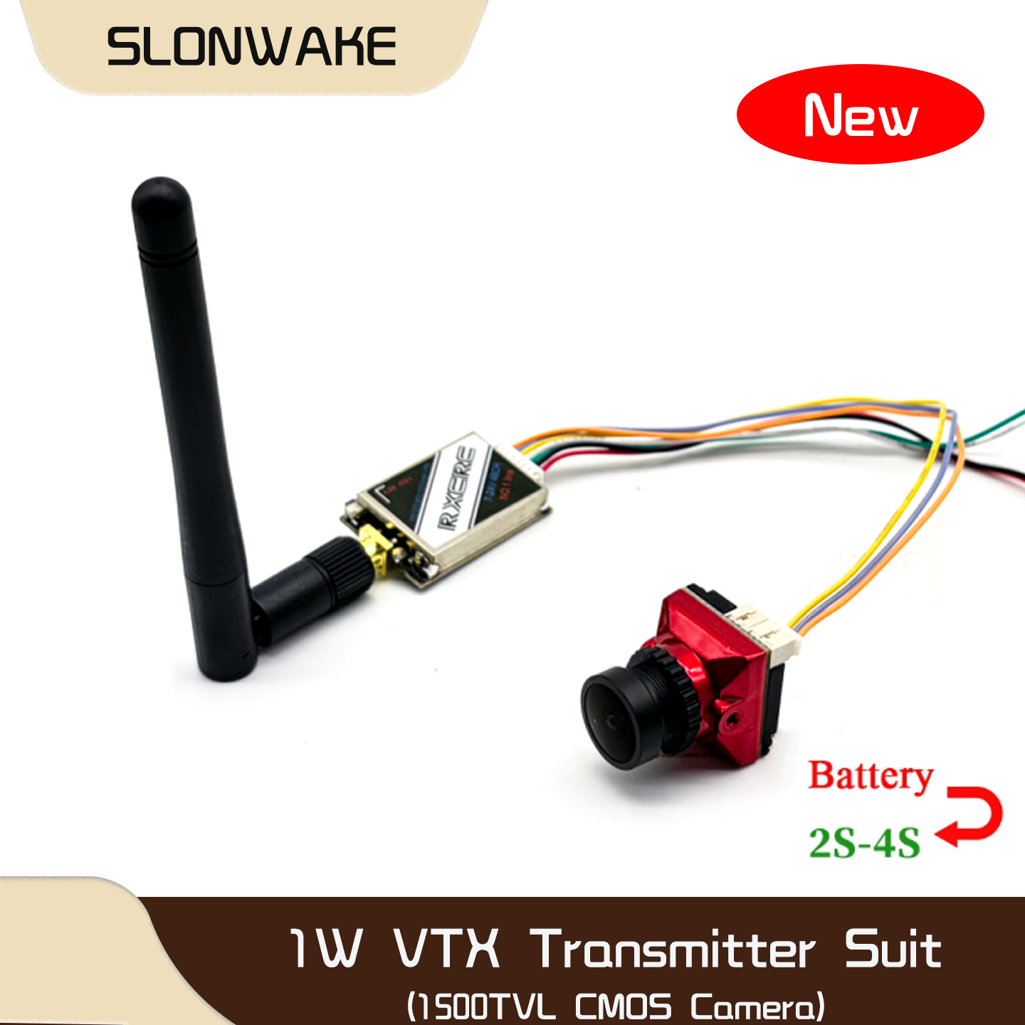 SLONWAKE 5.8G 48CH 1W VTX 100/ – обзор и цена Drone Frame