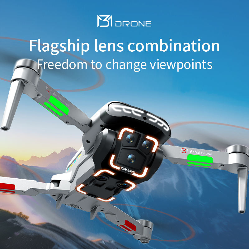 Профессиональный дрон M3, 4K H – обзор и цена Drone Charger