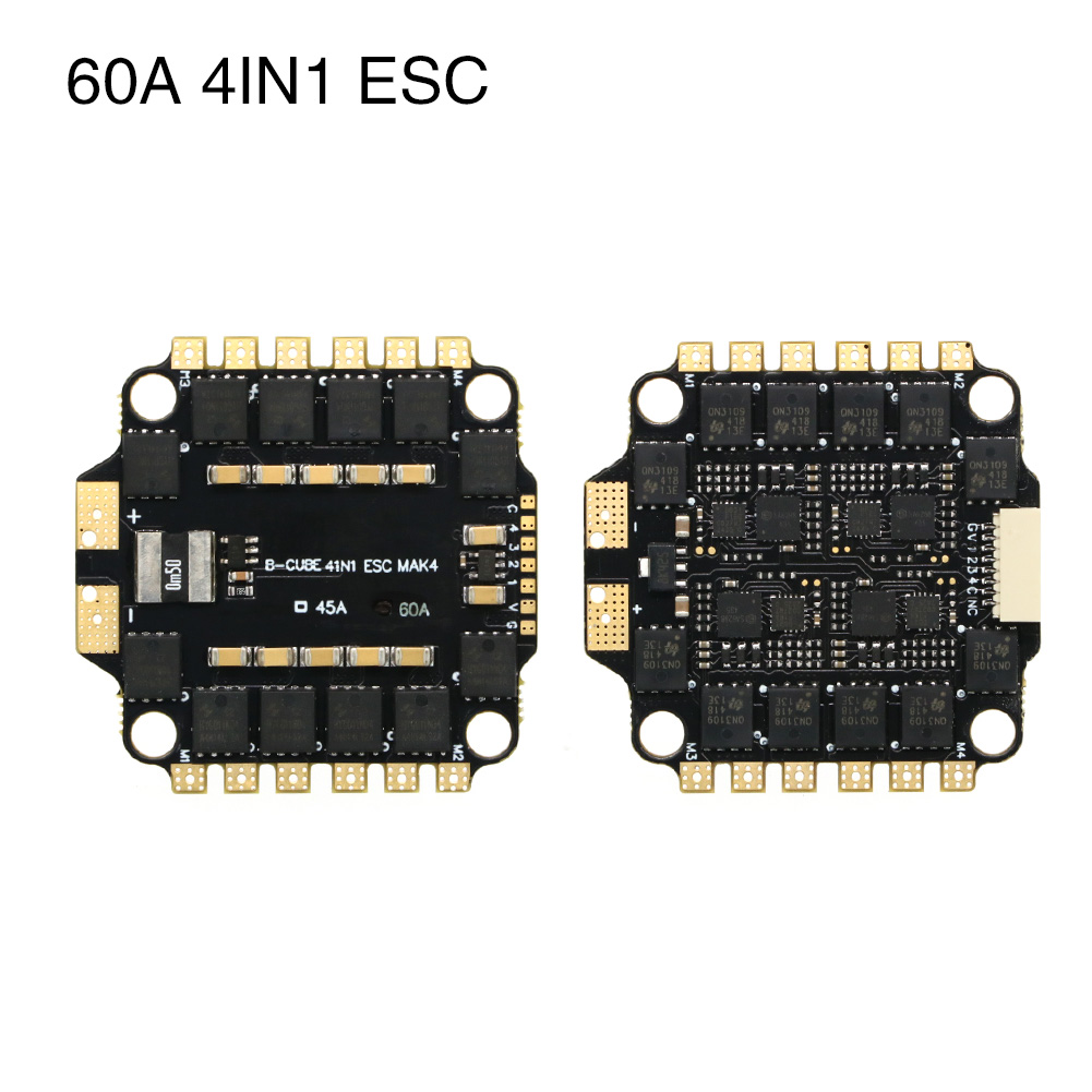 UAngel 4IN1 45A 60A ESC BLHELI – обзор и цена Drone Esc