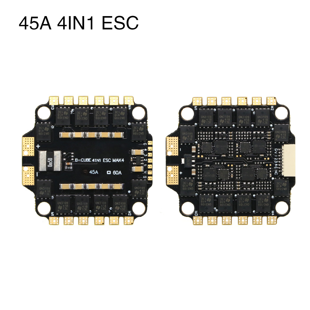 UAngel 4IN1 45A 60A ESC BLHELI – обзор и цена Drone Esc