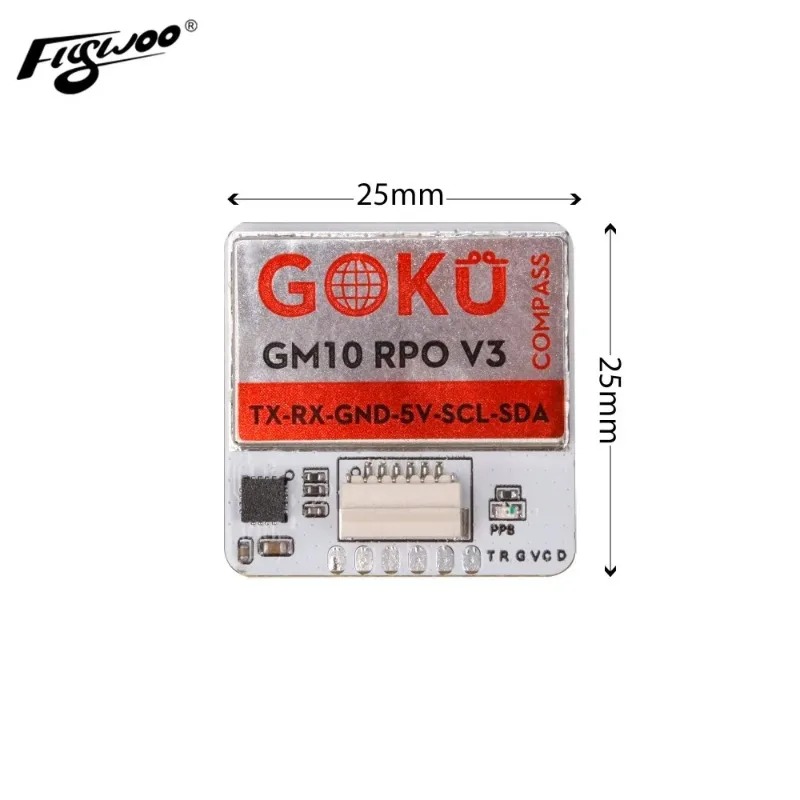 Модуль GPS Flywoo GOKU GM10 Pr – обзор и цена Drone Compass