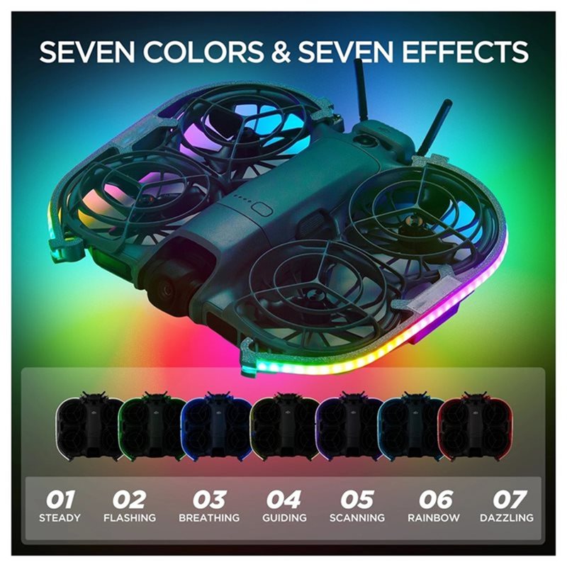 Светодиодная лента для дрона D – обзор и цена Drone Led Light