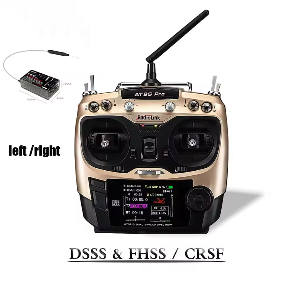 Радиопередатчик Radiolink AT9S – обзор и цена Drone Receiver