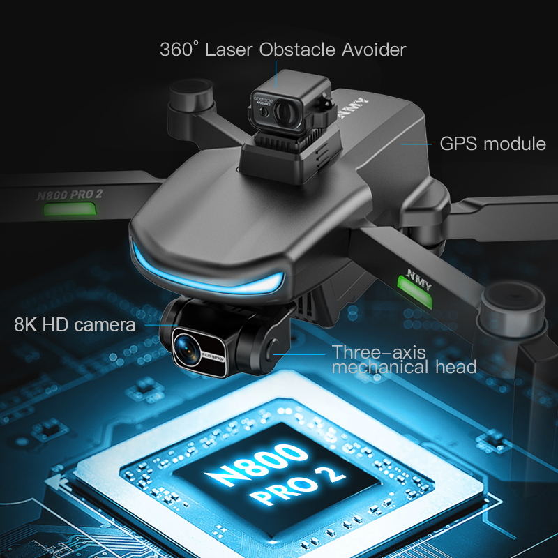 Профессиональный GPS-дрон N800 – обзор и цена Drone Gps Mount