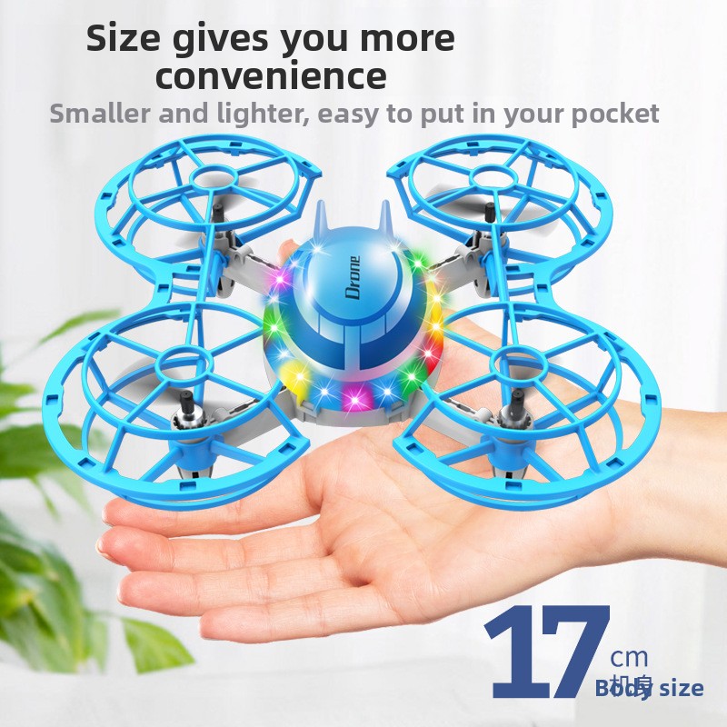 Мини-дрон с LED-подсветкой, 4- – обзор и цена Drone Led Light