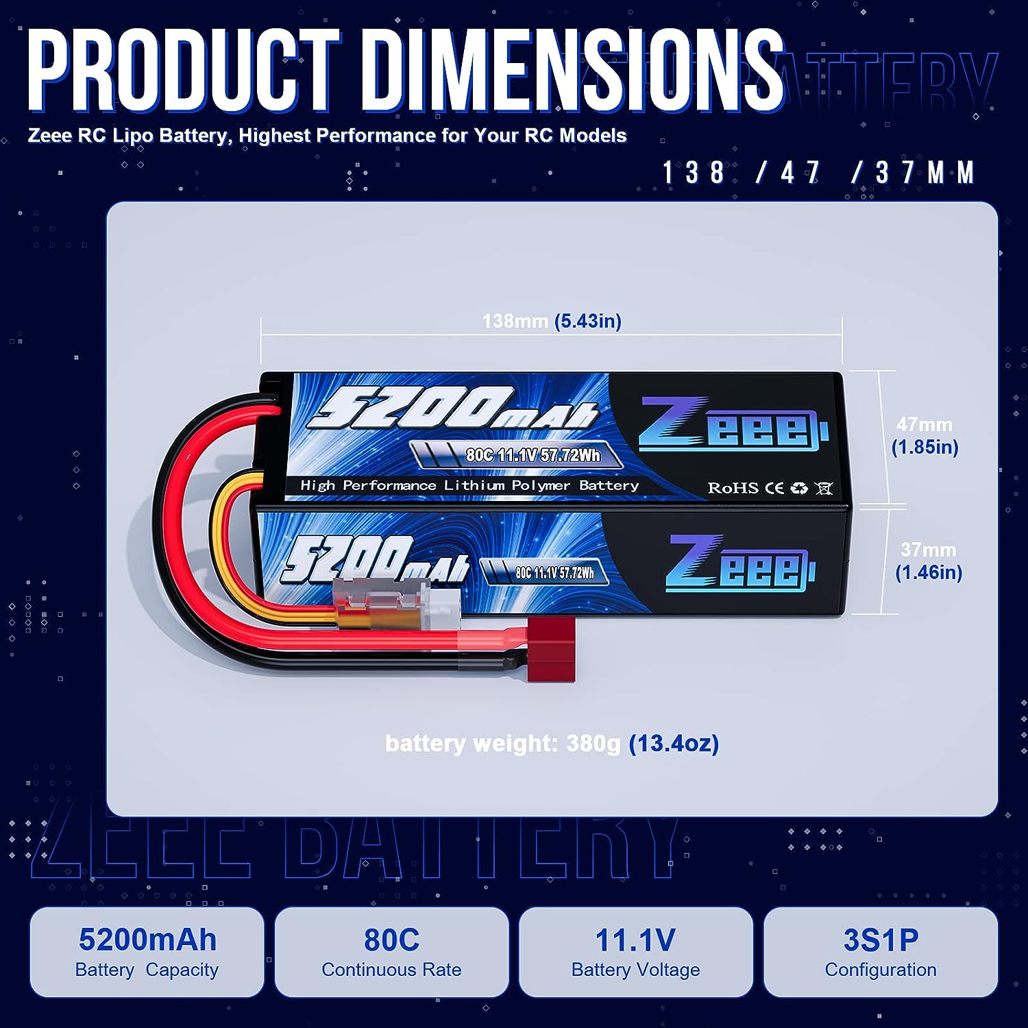 1/2 шт. Zeee 3S 5200 мАч Lipo  – обзор и цена Drone Power Distribution Board
