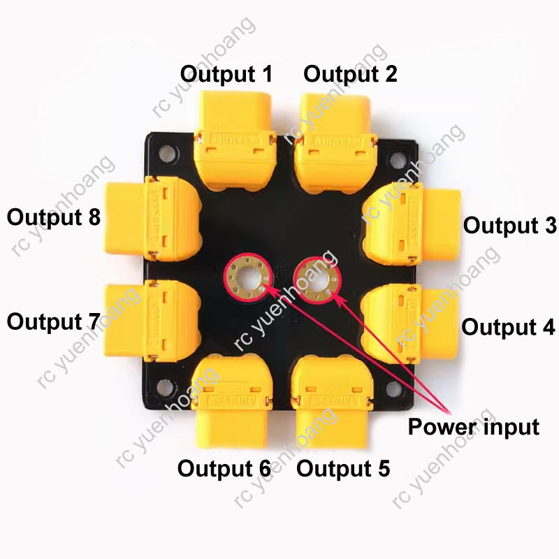 1 шт., 240 А, сильноточная пла – обзор и цена Drone Power Distribution Board