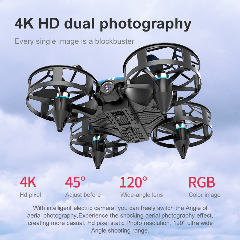 НОВЫЙ мини-дрон 812PRO для про – обзор и цена Drone Gimbal